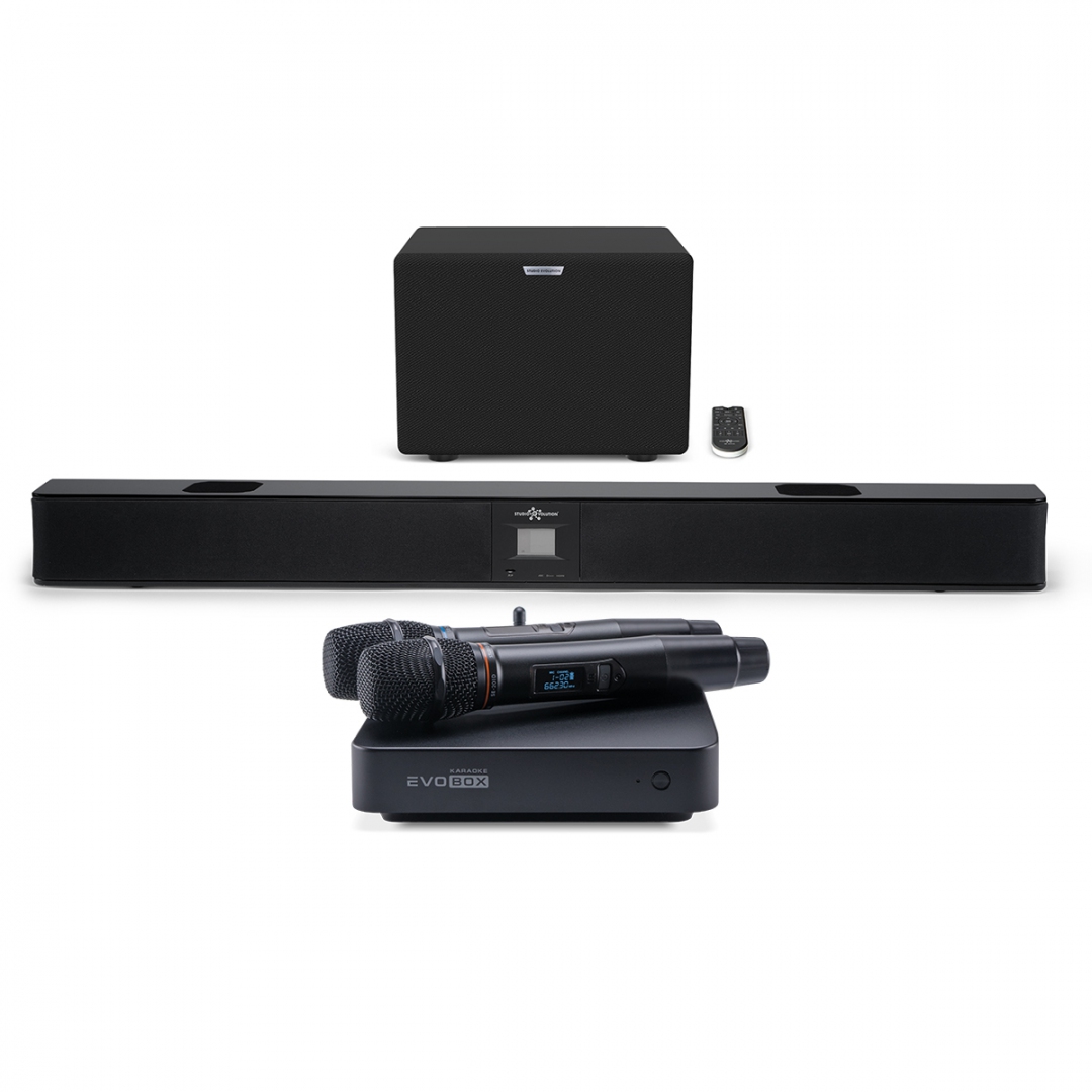 караоке-комплект EVOBOX Plus + EvoSound Bar (саундбар с караоке) в Омской области