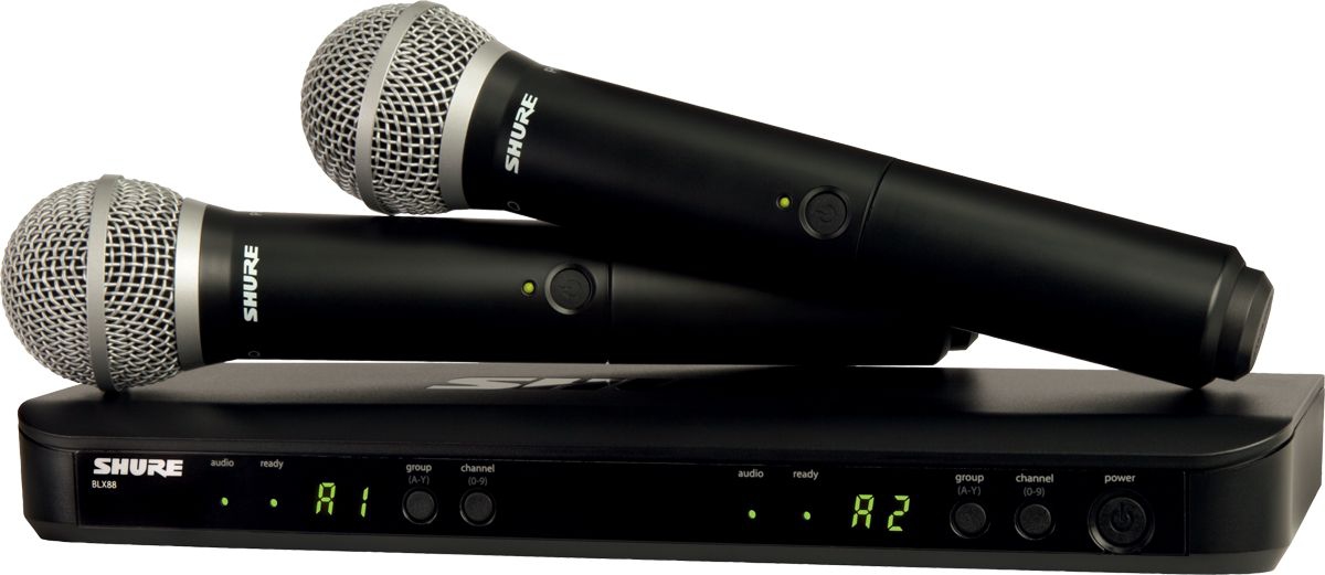 SHURE BLX288E/PG58 M17 вокальная радиосистема в Омской области