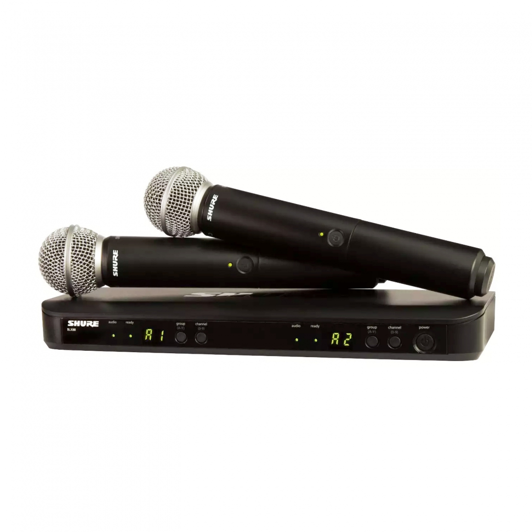 SHURE BLX288E/SM58 M17 вокальная радиосистема в Омской области