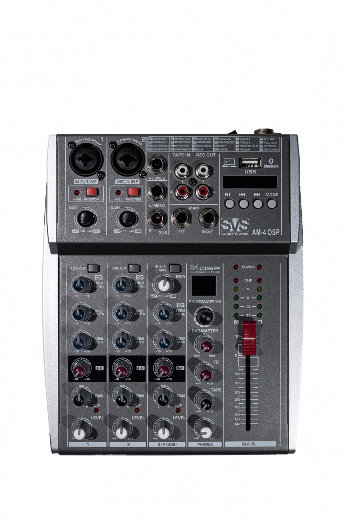 SVS Audiotechnik mixers AM-4 DSP Аналоговый микшерный пульт, 4-канала в Омской области