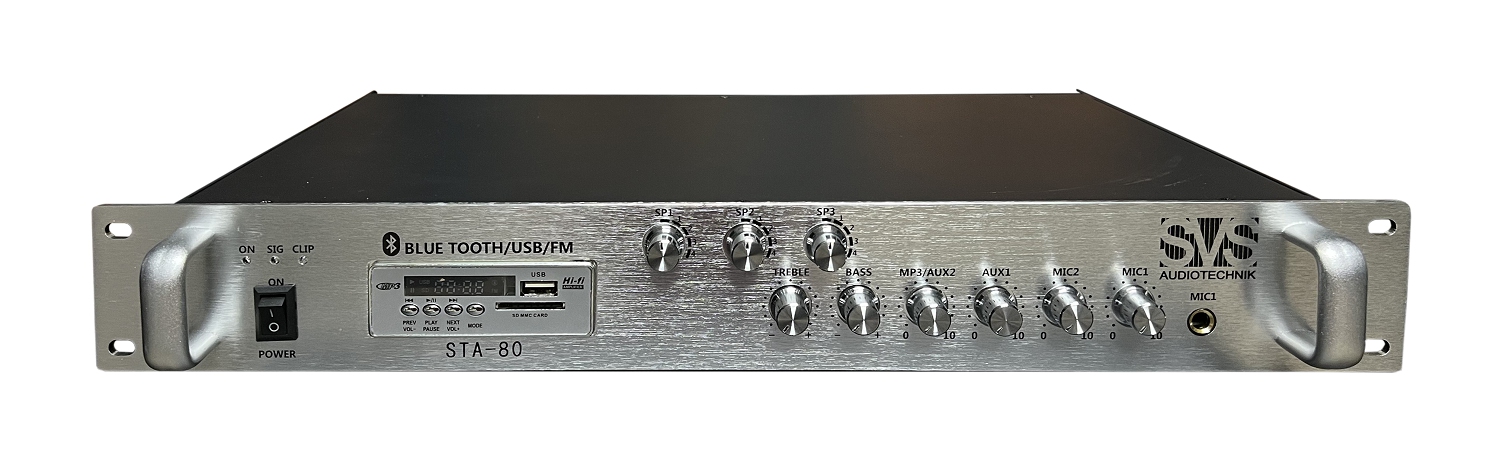 SVS Audiotechnik STA-80 Микшер-усилитель для систем Public Address в Омской области